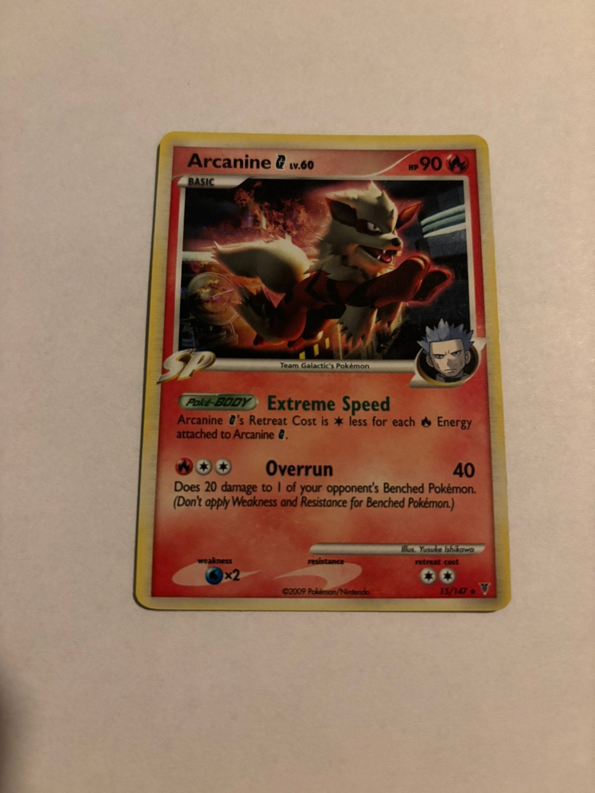 Arcanine G 15/147, Ophalen of Verzenden