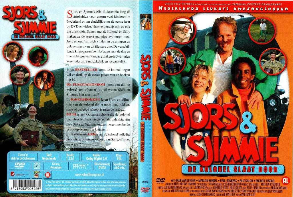 Sjors & Sjimmie, de kolonel slaat door, Cd's en Dvd's, Alle leeftijden, Ophalen of Verzenden, Zo goed als nieuw