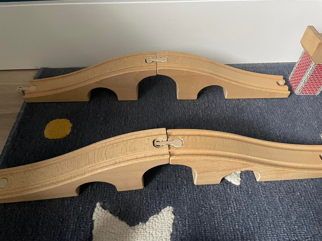 trein delen brug hout brio, Ophalen, Zo goed als nieuw
