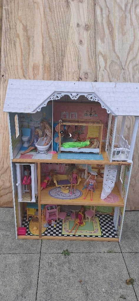 Barbie huis, Ophalen, Gebruikt, Poppenhuis