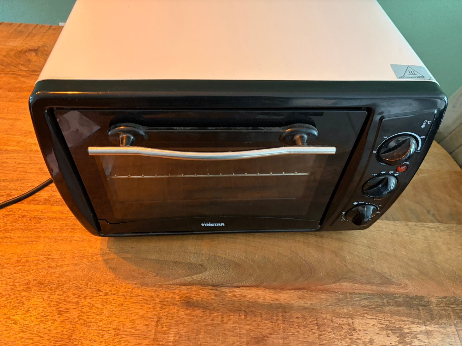Leuke camping oven van tristar, Ophalen, Gebruikt