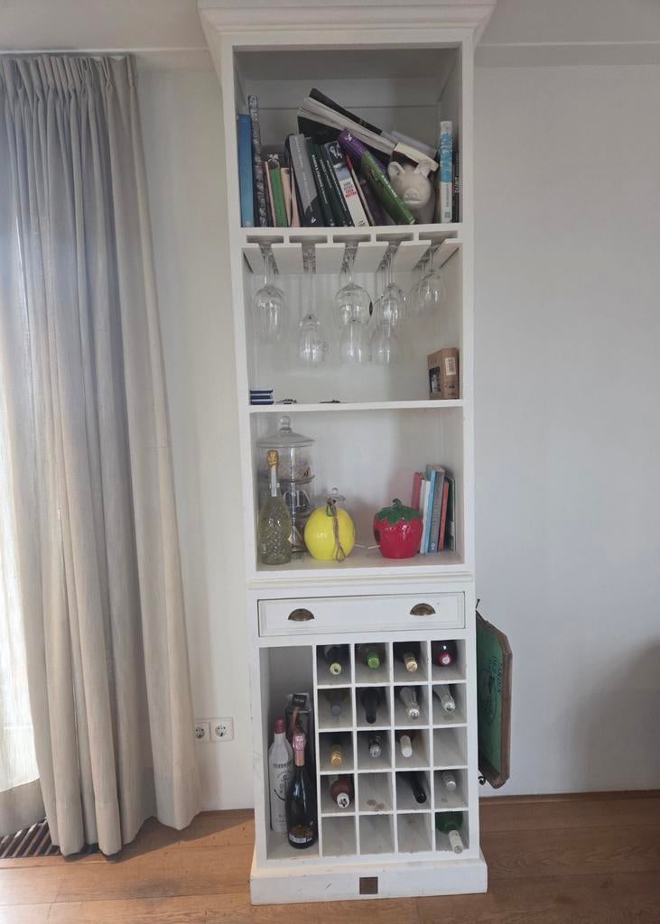 Riviera Maison Wijnkast / Buffetkast - Origineel, Huis en Inrichting, Kasten | Buffetkasten, 200 cm of meer, 50 tot 100 cm, 25 tot 50 cm