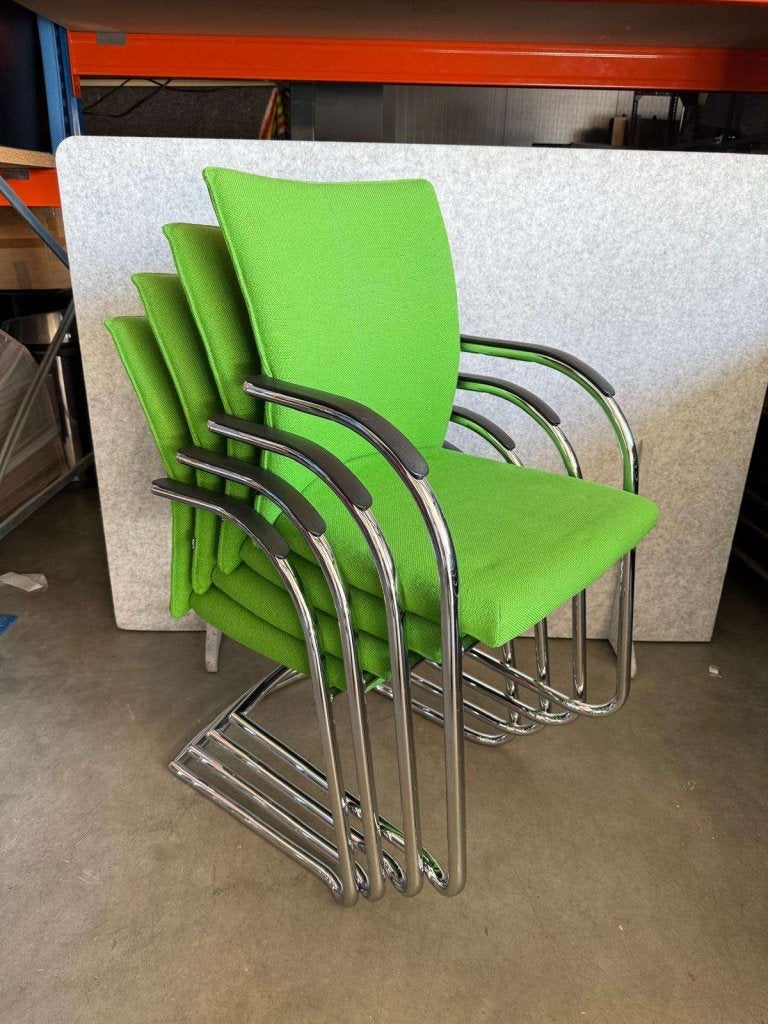 Klober ontvangststoelen/vergaderstoelen/conferentiestoelen, Niet ingevuld, Niet ingevuld, Ophalen of Verzenden, Zo goed als nieuw