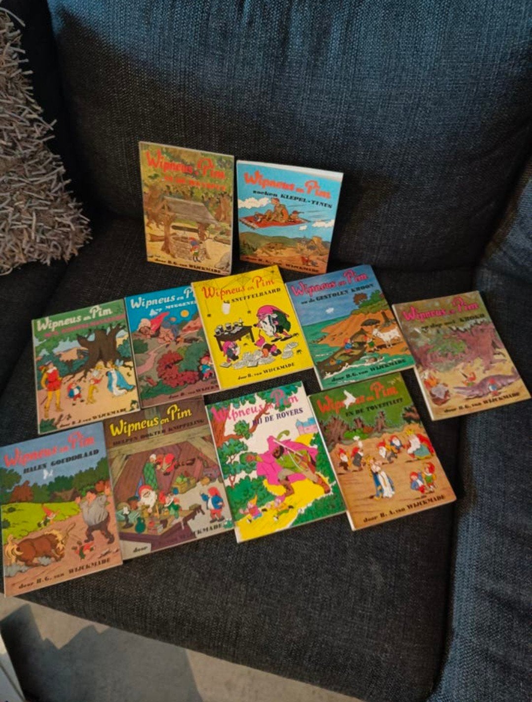 11 Wipneus en Pim boeken - Klassieke kinderliteratuur, Ophalen of Verzenden, Gelezen, B.G. van Wijkmade, Fictie algemeen
