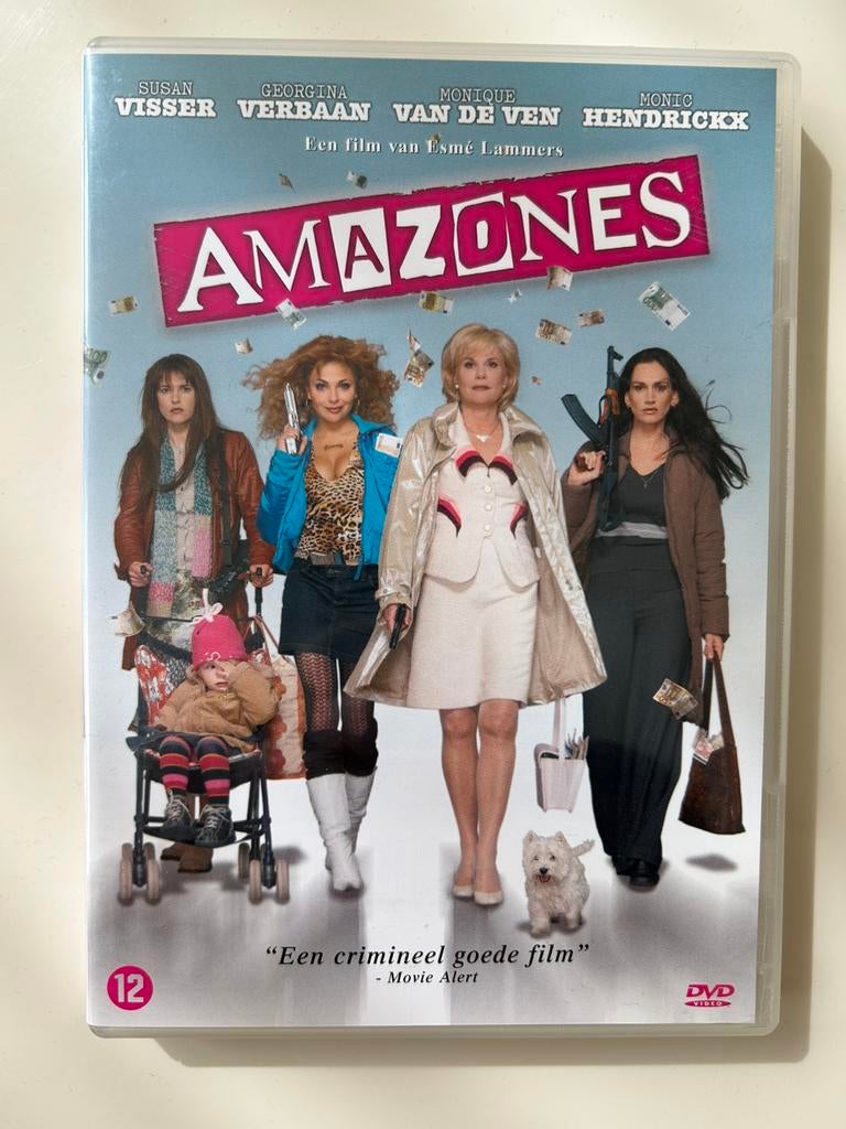 —Amazones—regie Esmé Lammers, Ophalen of Verzenden, Zo goed als nieuw, Komedie, Film