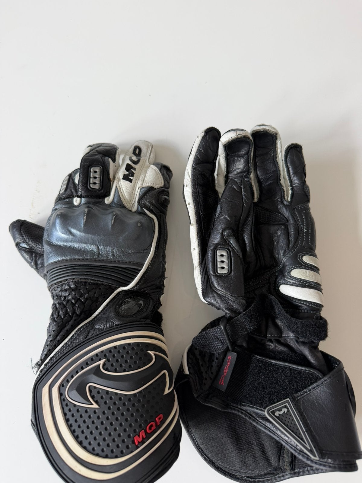MQP motorhandschoenen Maat L, Ophalen of Verzenden, Tweedehands, Heren, Handschoenen