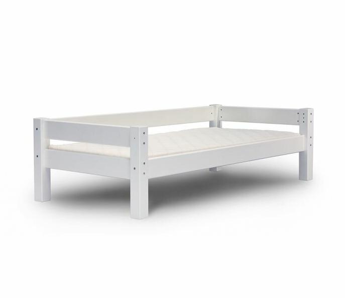 Toby 1-persoonsbed - 90x200 - Wit, Niet ingevuld, Niet ingevuld, Niet ingevuld