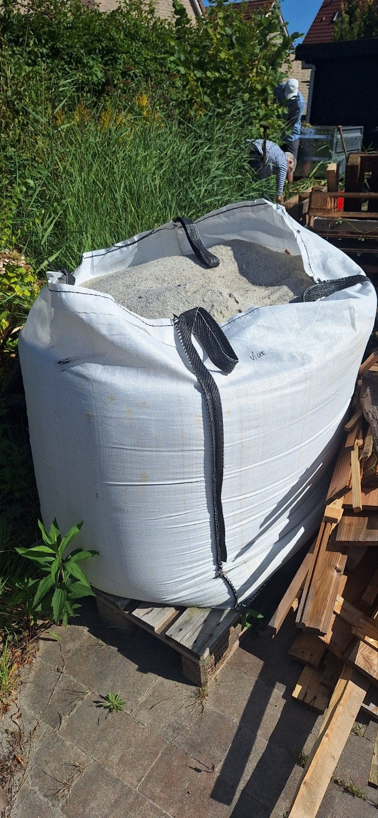 gratis afhalen big bag zand, Tuin en Terras, Ophalen, Ophoogzand