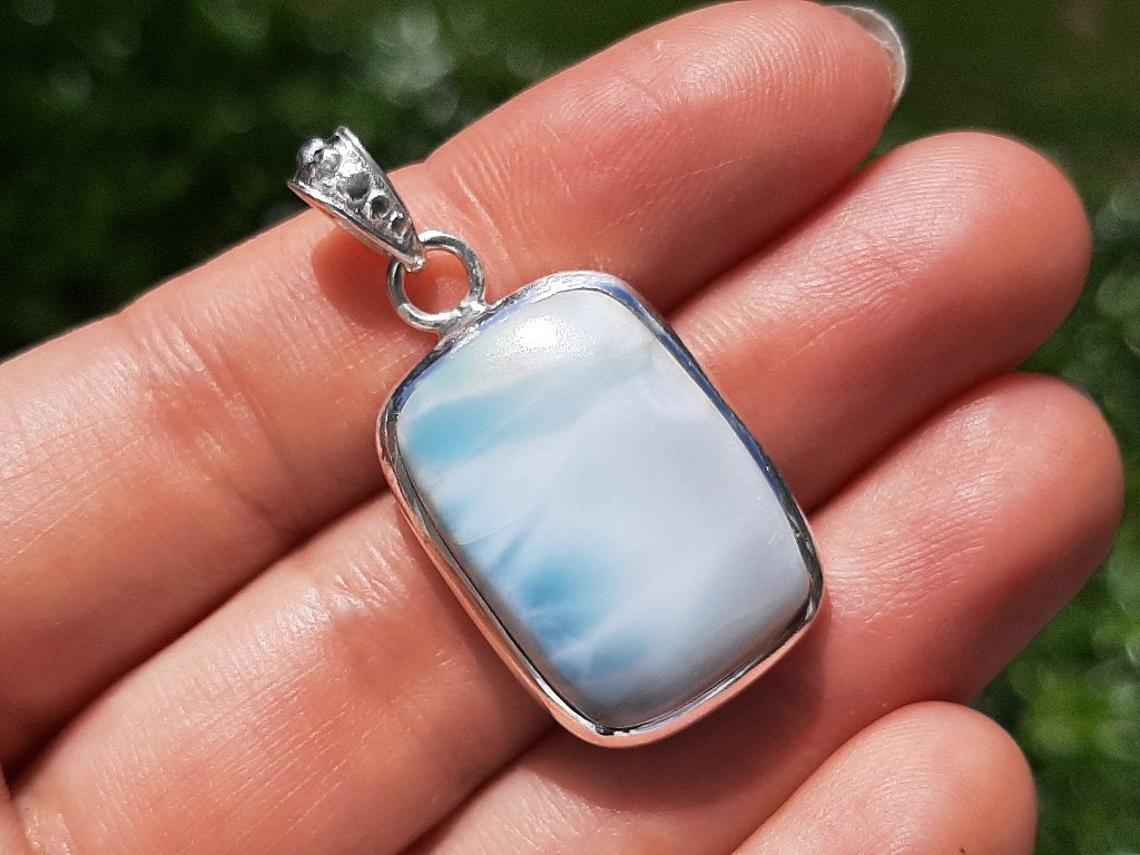 Vanoli - 925 zilveren kettinghanger met larimar, Daiva1973@hotmail.com, Vanoli, Blauw, Amsterdam