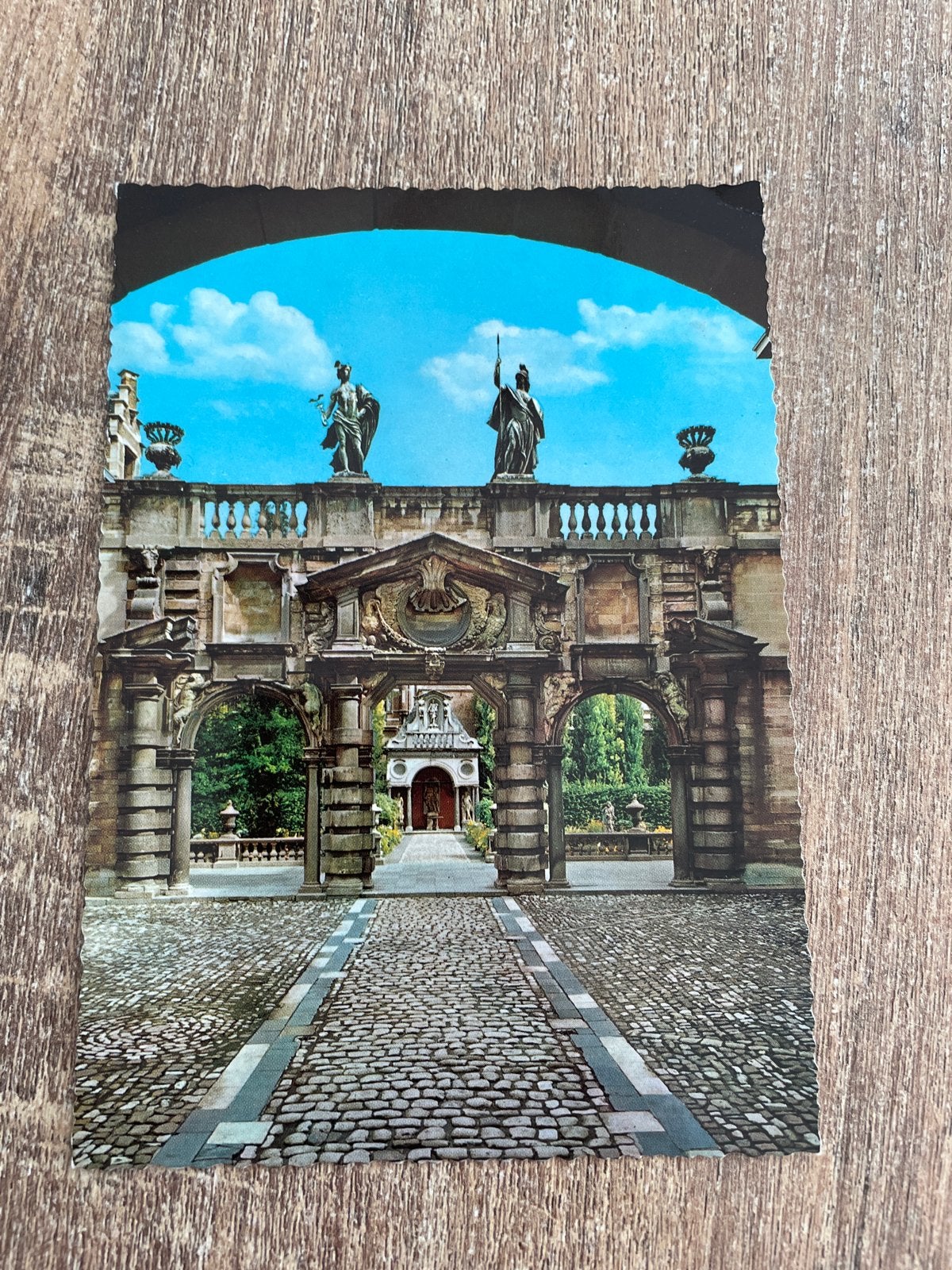 Oude Postkaart Antwerpen Rubenshuis Portiek Gelopen, Verzamelen, Ophalen of Verzenden, 1960 tot 1980, Gelopen, Antwerpen