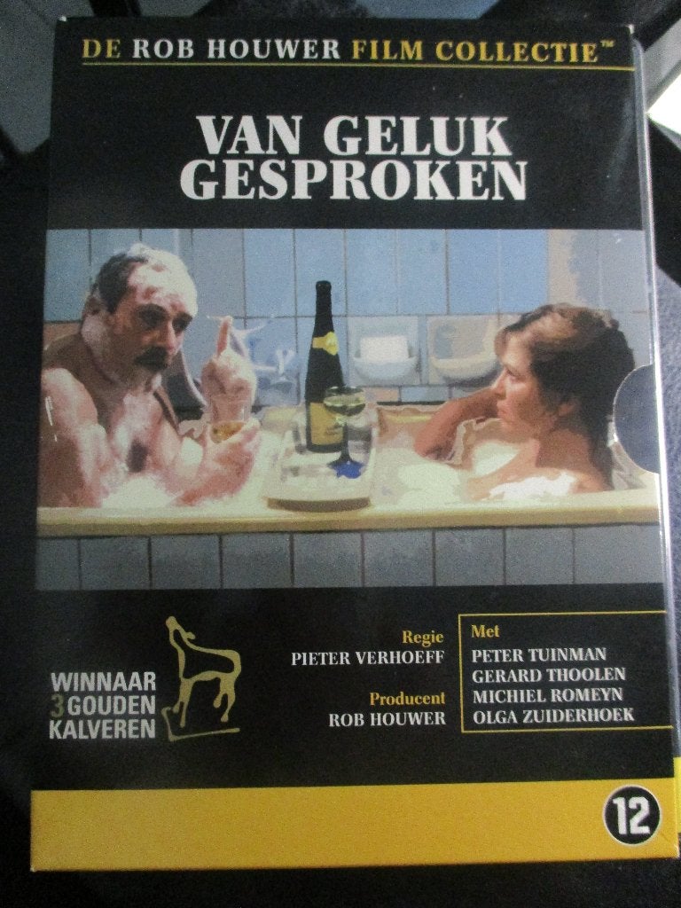 Van Geluk Gesproken dvd  Peter Tuinman Gerard Thoolen, Vanaf 12 jaar, Ophalen of Verzenden, Zo goed als nieuw, Komedie