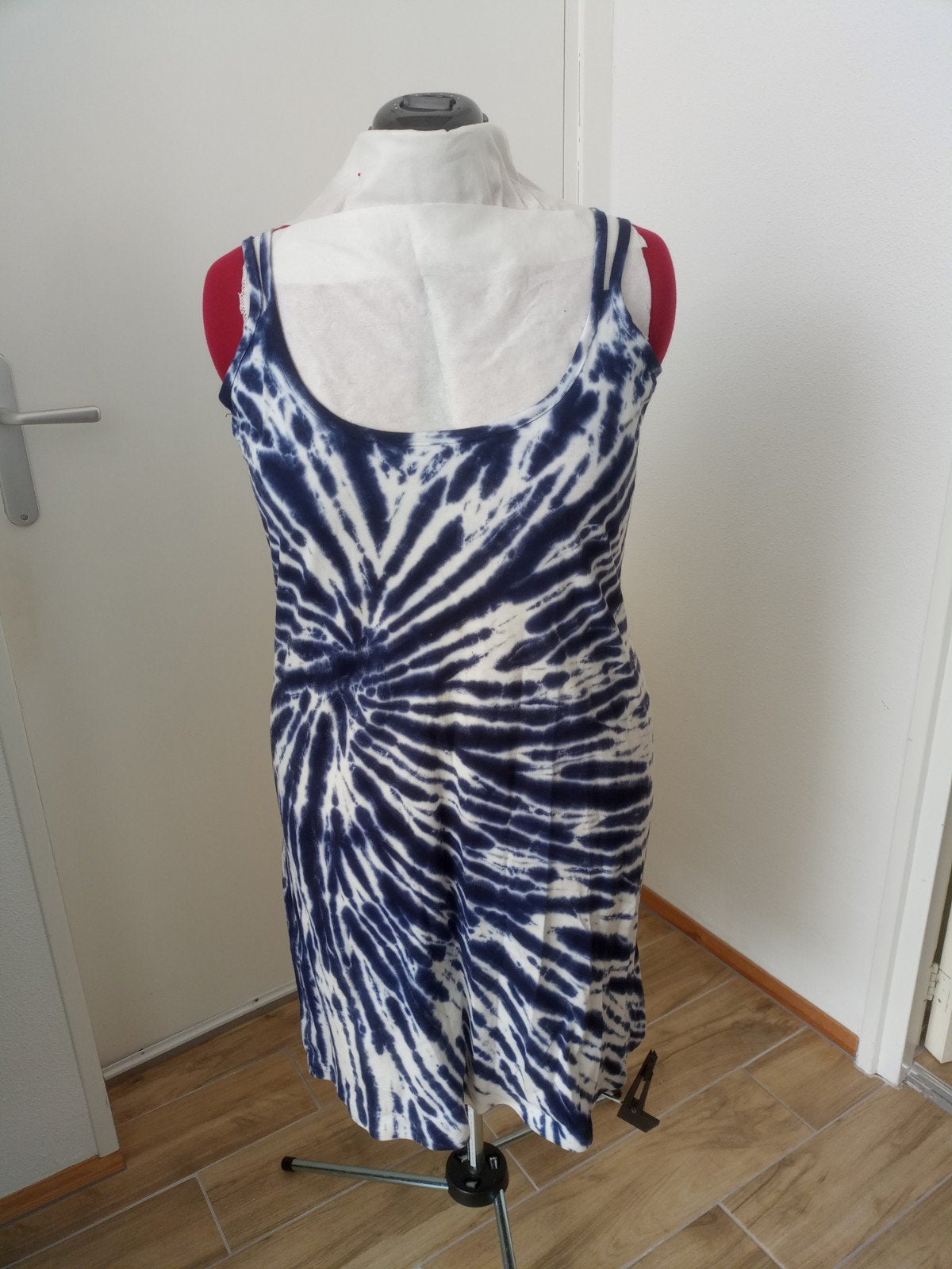 Anytime Tie-Dye Jurk - Maat 46, Kleding | Dames, Jurken, Blauw, Maat 46/48 (XL) of groter, Anytime, Ophalen of Verzenden
