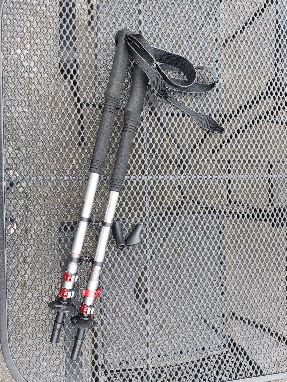 Komperdell Explorer Compact powerlock stokken, Ophalen of Verzenden, Zo goed als nieuw, Wandelstok