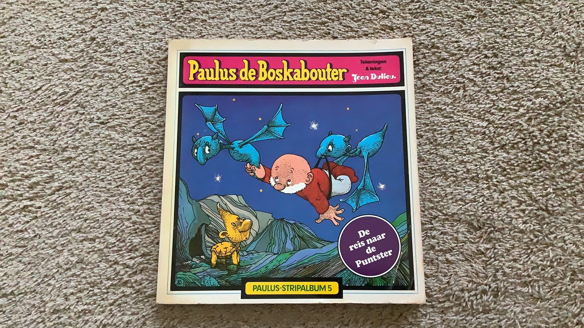 Jean Dulieu: Paulus-stripalbum 5: De reis naar de Puntster., Boeken, Stripboeken, Eén stripboek, Ophalen of Verzenden, Gelezen