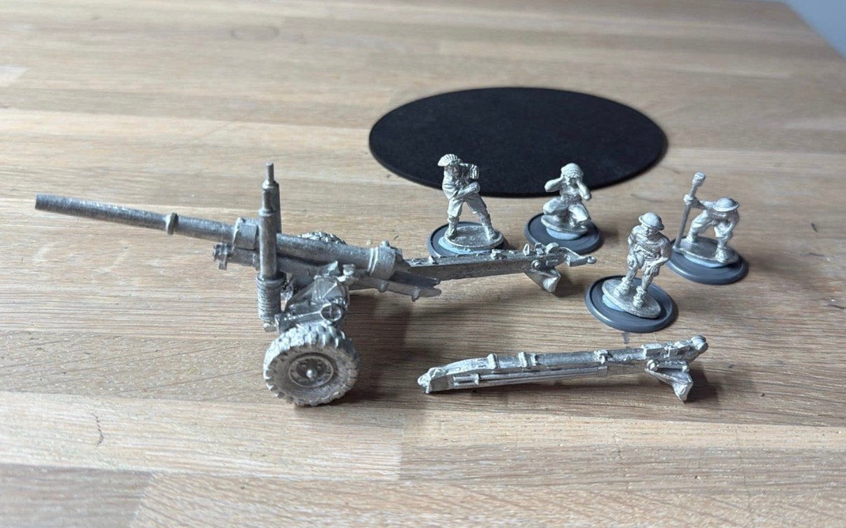 Bolt Action British 8th Army 5.5 Inch Medium Artillery, Hobby en Vrije tijd, Ophalen of Verzenden, Zo goed als nieuw, Historisch