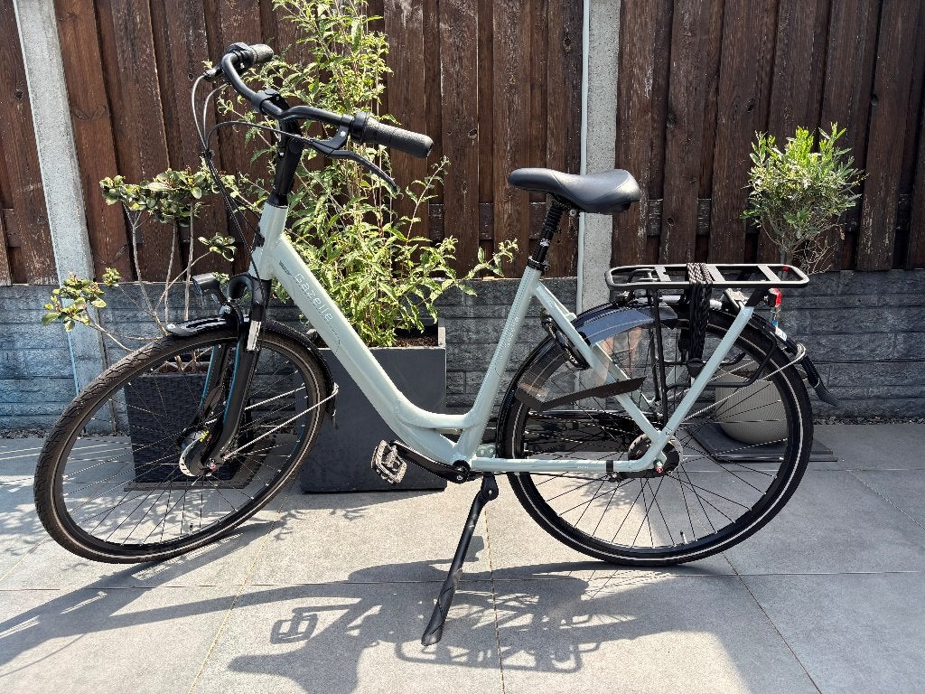 Gazelle damesfiets T24+ zgan, Fietsen en Brommers, Fietsen | Dames | Damesfietsen, Ophalen, Versnellingen, 56 cm of meer, Zo goed als nieuw