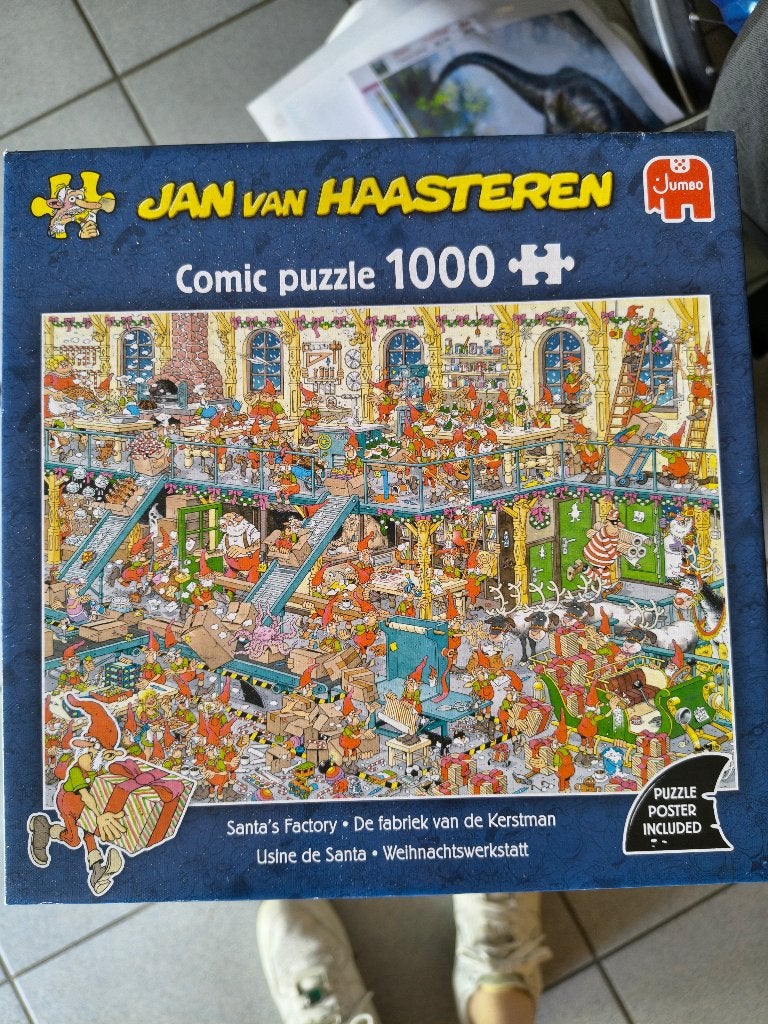 Jan van haasteren 1000 en 1500 stukjes, Ophalen, 500 t/m 1500 stukjes, Zo goed als nieuw, Legpuzzel