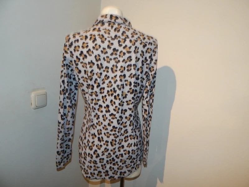 Studio Anneloes jaguar print blouse travel stretch stot M, Kleding | Dames, Blouses en Tunieken, Maat 38/40 (M), Studio Anneloes