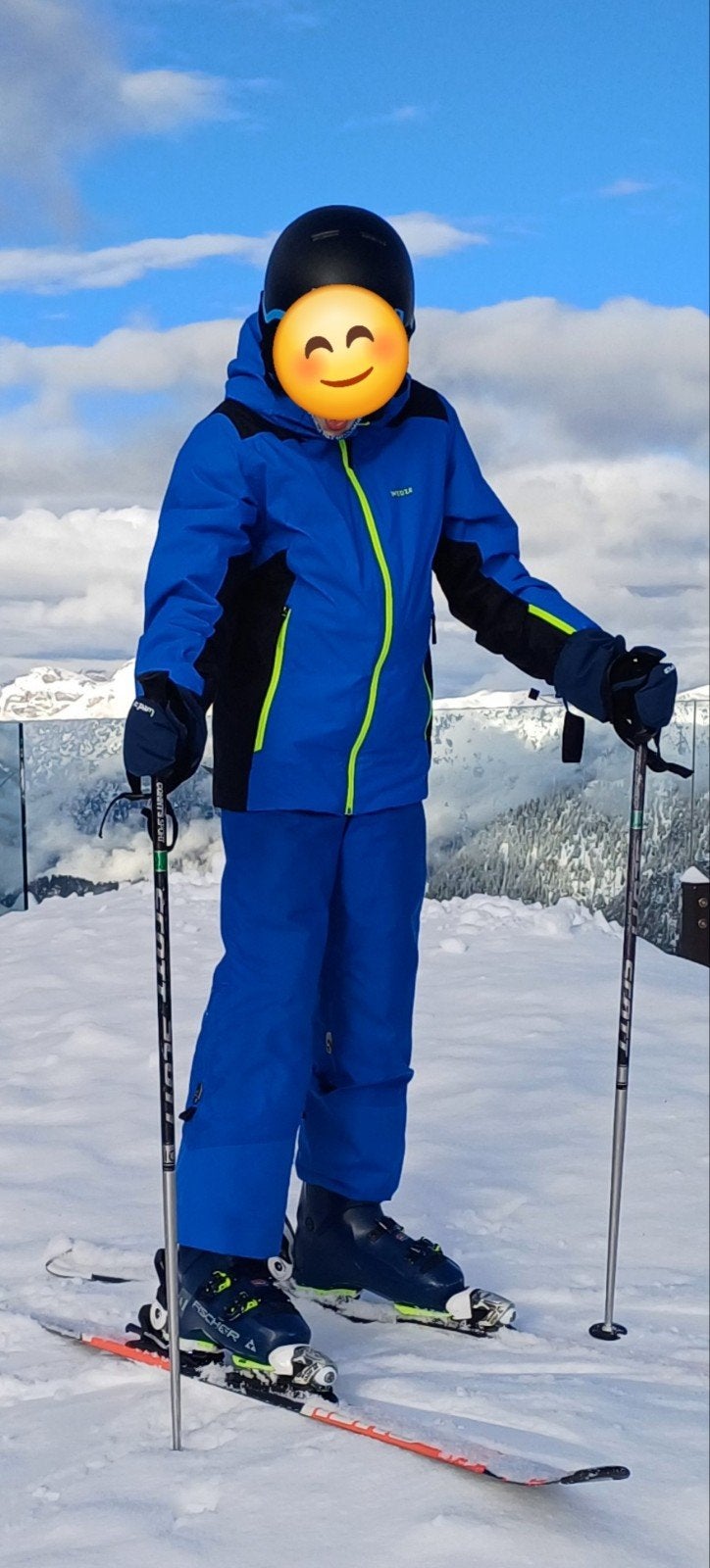 complete ski set 2 jassen en 1 broek, Wedze, Overige maten, Ophalen of Verzenden, Zo goed als nieuw