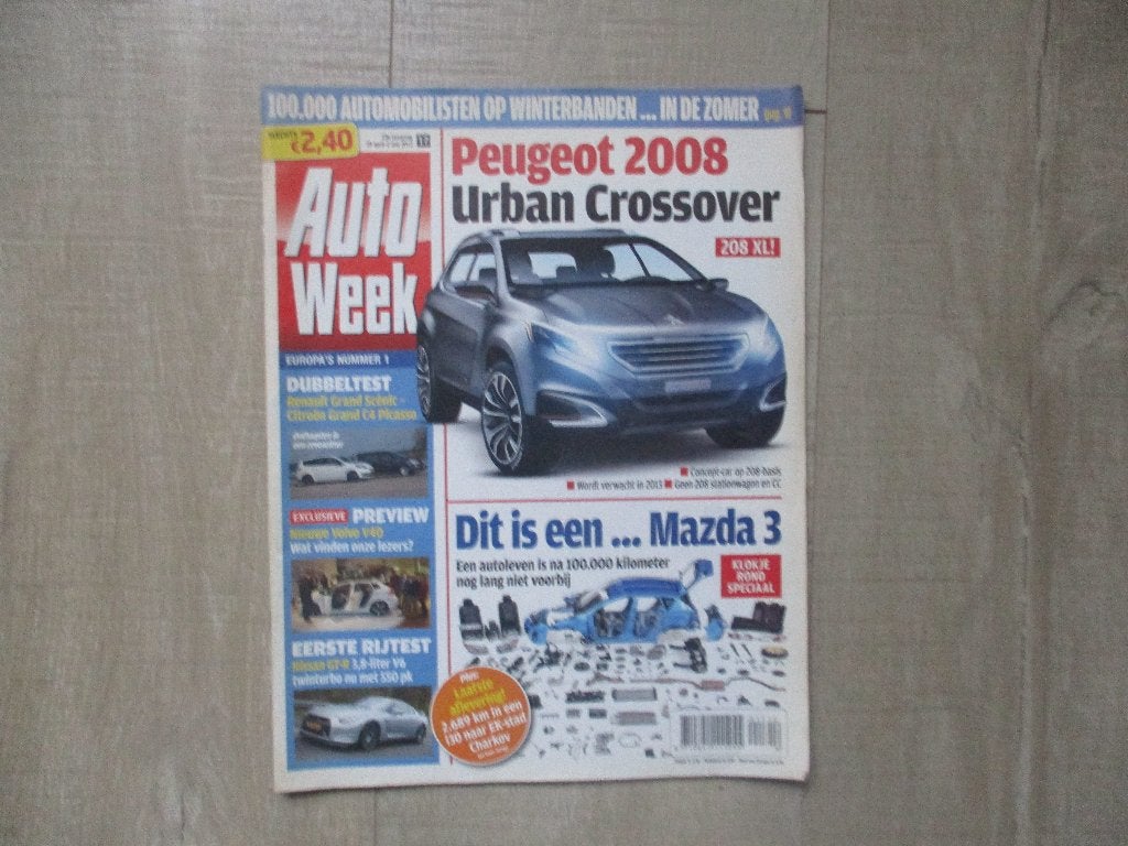 Autoweek 2012 --  3 Stuks  -- SALE !!, Boeken, Auto's | Folders en Tijdschriften, Ophalen of Verzenden, Zo goed als nieuw, Algemeen