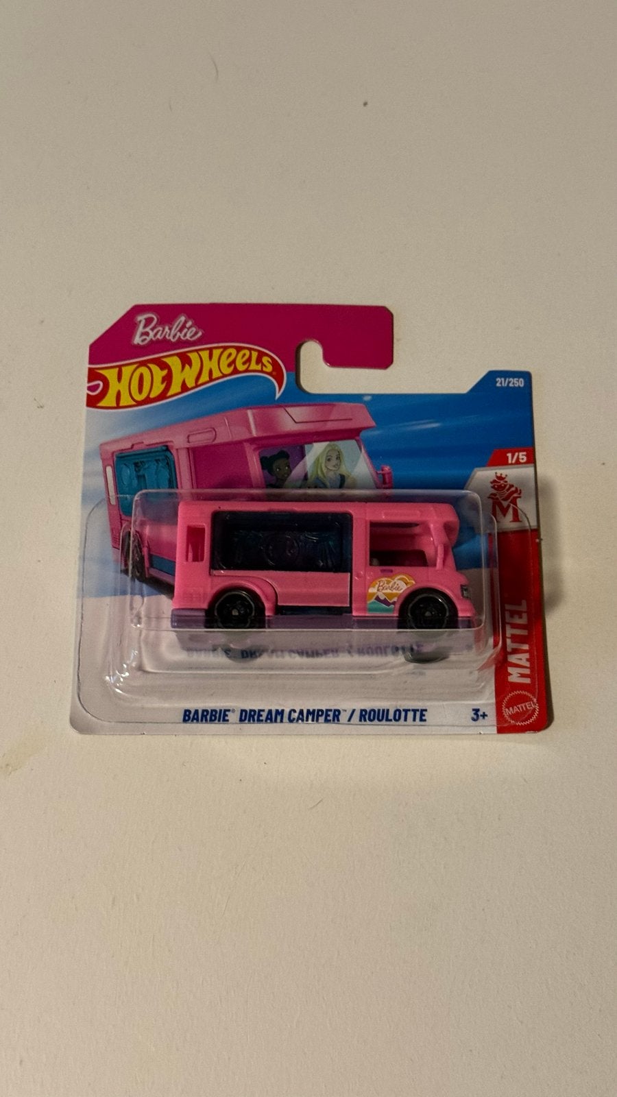 Hot Wheels Barbie Dream Camper Roze - Nieuw in verpakking, Ophalen of Verzenden, Nieuw