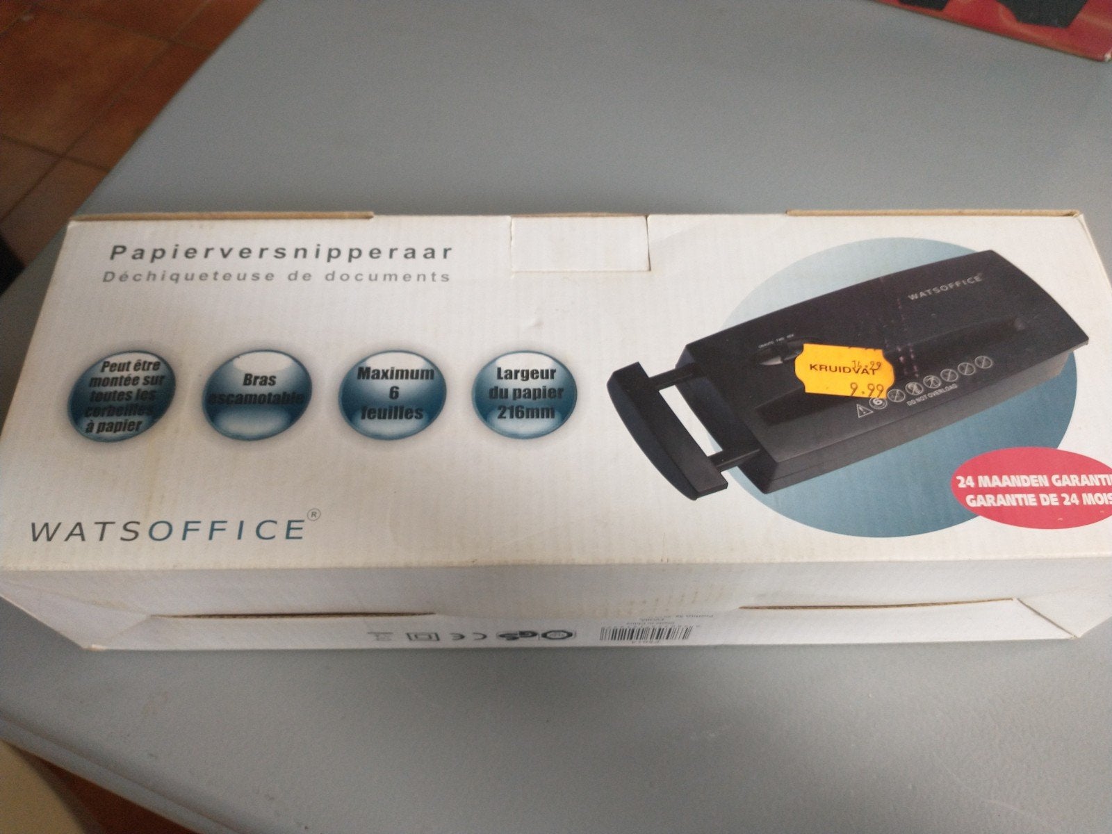 WatsOffice Papierversnipperaar, Ophalen of Verzenden
