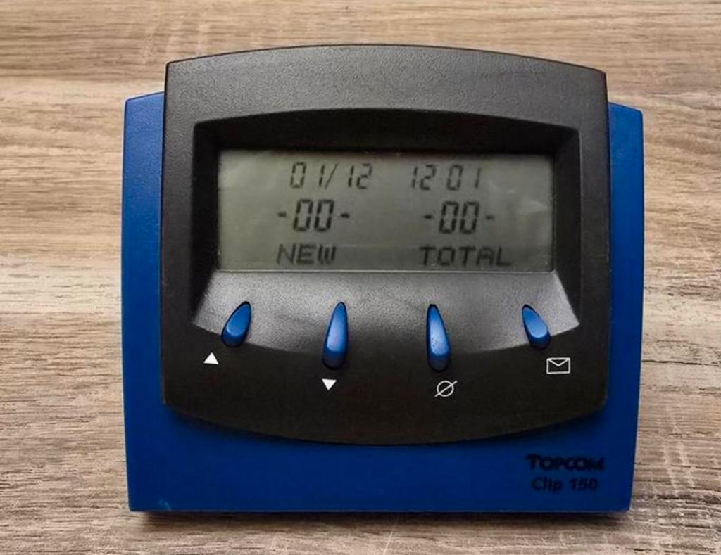 Vintage TopCom Clip150 Tikkenteller (kostenteller) PTT. Kan, Ophalen of Verzenden, Nieuw