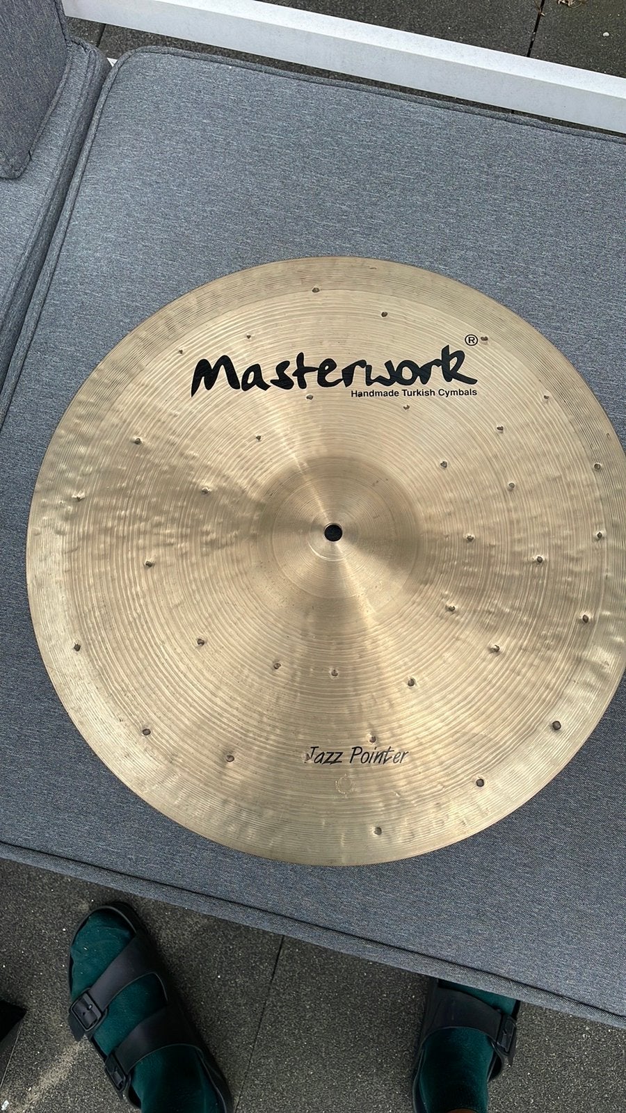 Masterwork 19” ride cymbal, Ophalen, Zo goed als nieuw, Overige merken