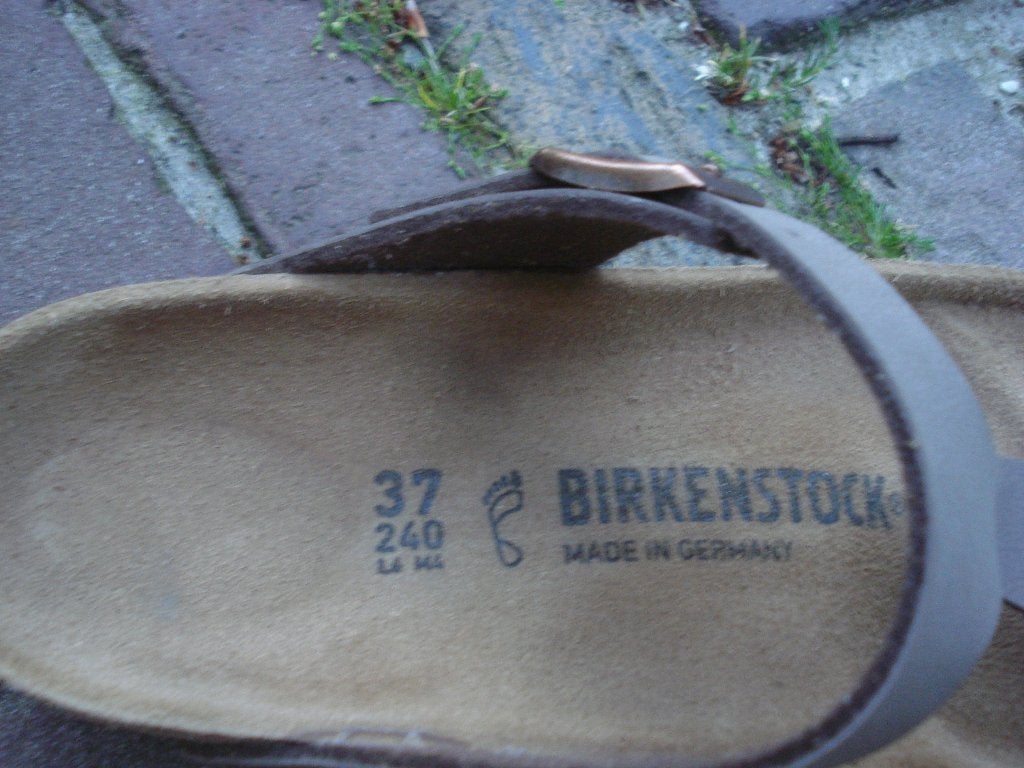 BIRKENSTOCK BRUIN GIZEH 37 NIEUW NU GRATIS VERZENDING POST, Slippers, Bruin, Verzenden, Nieuw