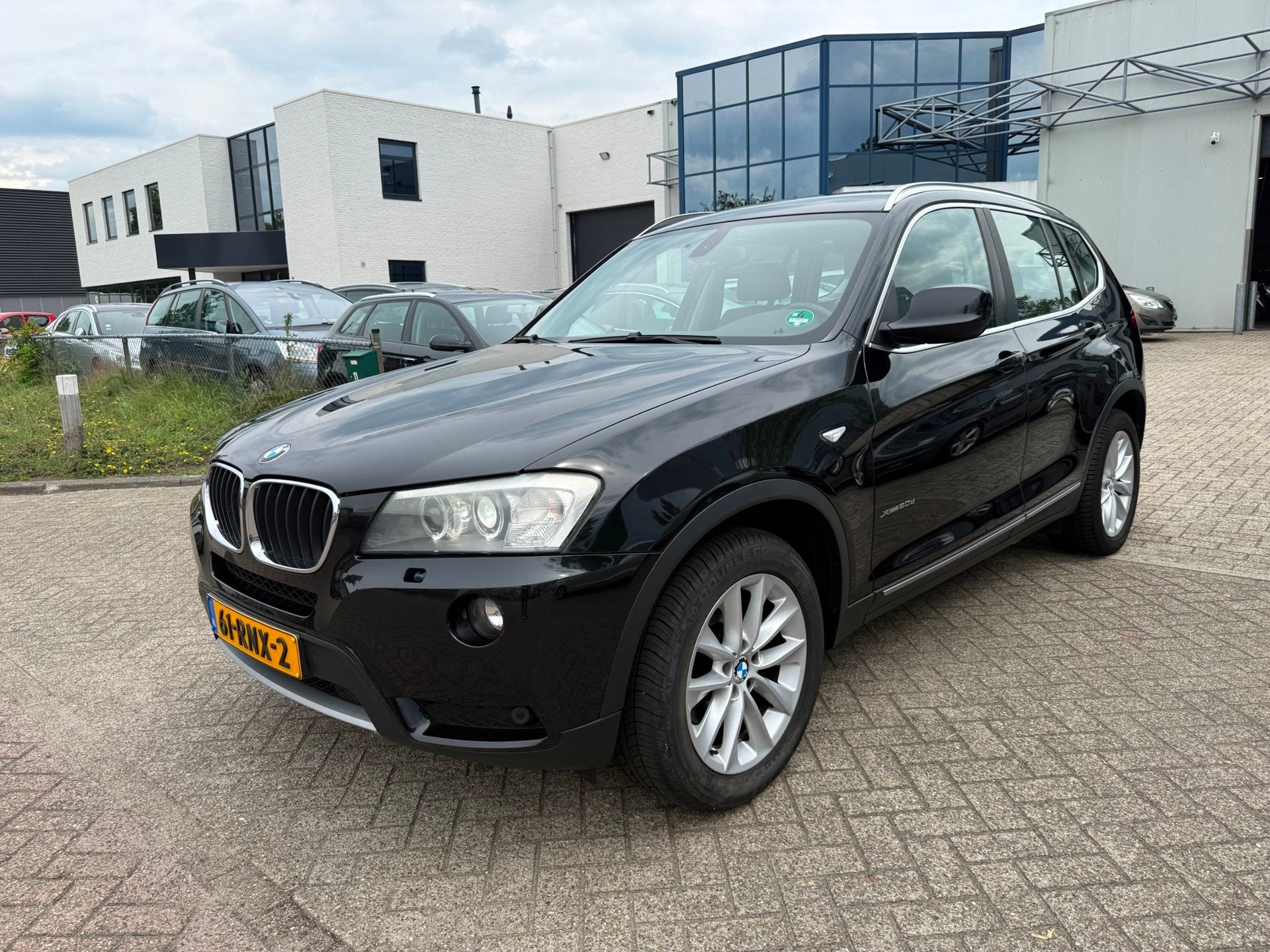 BMW X3 XDrive20d High Executive Bj 2011 Exportprijs EX BPM!, Auto's, BMW, Automaat, Euro 5, Zwart, Bedrijf