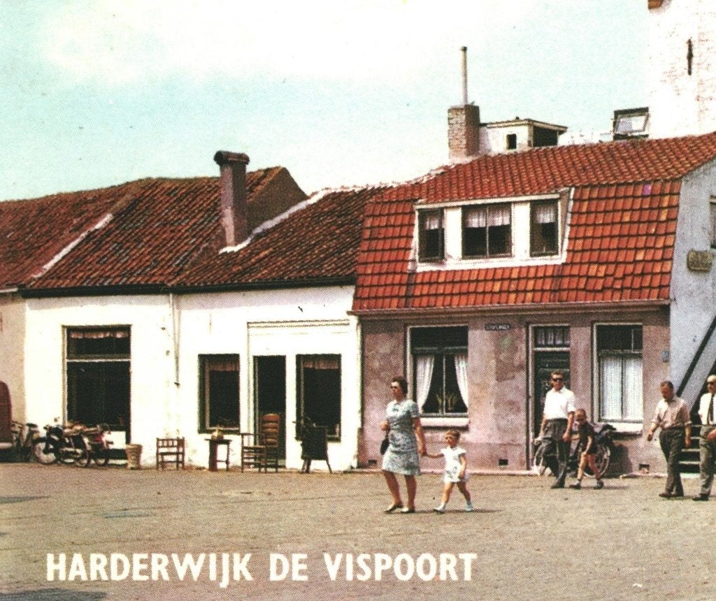 43211 Harderwijk Vispoort Gld jr 60 70 _ Onbeschreven, Verzenden, 1960 tot 1980, Ongelopen, Gelderland