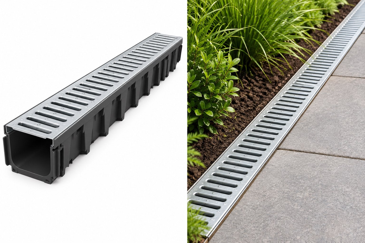 Waterafvoergoot 13x7.5x100cm gegalvaniseerd, Ophalen, Nieuw, Minder dan 2 meter, 80 mm of meer