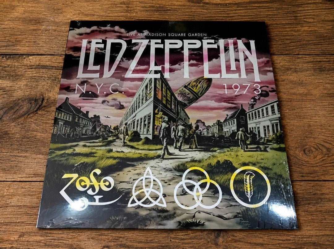 Led Zeppelin Live At Madison Square Garden 1973 Vinyl 2LP, Ophalen of Verzenden, Dubbel-LP, Hardrock, 12 inch