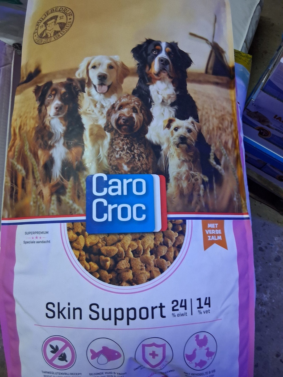 carocroc skin support 12.5 kg nieuwe zak, Dieren en Toebehoren, Dierenvoeding, Ophalen of Verzenden, Hond