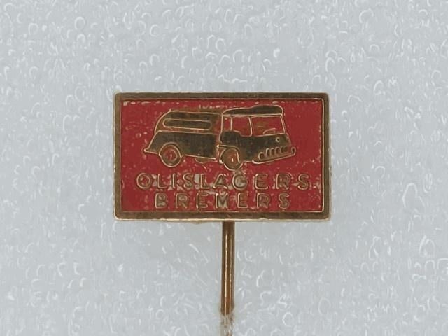 SP1709 Speldje Olislagers Bremers, Ophalen of Verzenden, Gebruikt, Overige onderwerpen