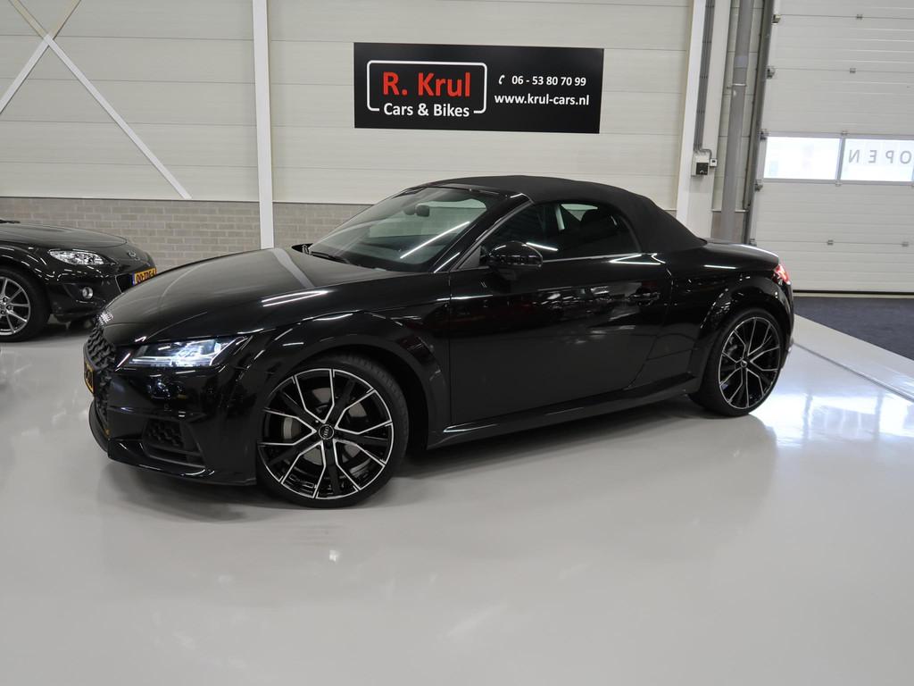 Audi TT Roadster 45 TFSI Pro Line BTW Navigatie Diamond Stit, Auto's, TT, Gebruikt, 4 cilinders, Zwart