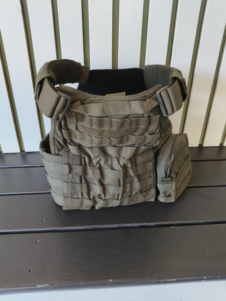 Tactisch Vest / Plate Carrier - Militair Groen, Ophalen, Landmacht, Overige gebieden, Kleding of Schoenen