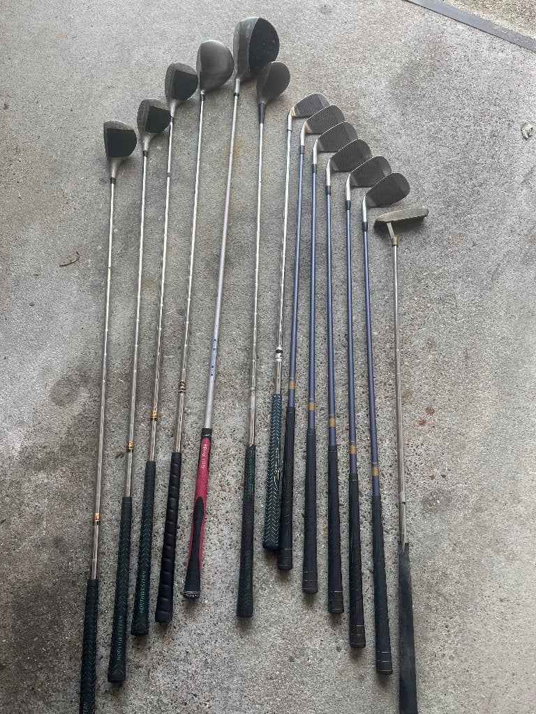 Golftas + golfkar +  kleine golftas, Ophalen, Gebruikt, Tas, Overige merken