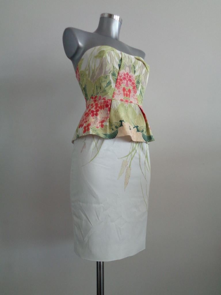 Karen Millen strapless jurk, maat 36, Nieuw, Kleding | Dames, Jurken, Nieuw, Ophalen of Verzenden, Knielengte, Maat 36 (S)