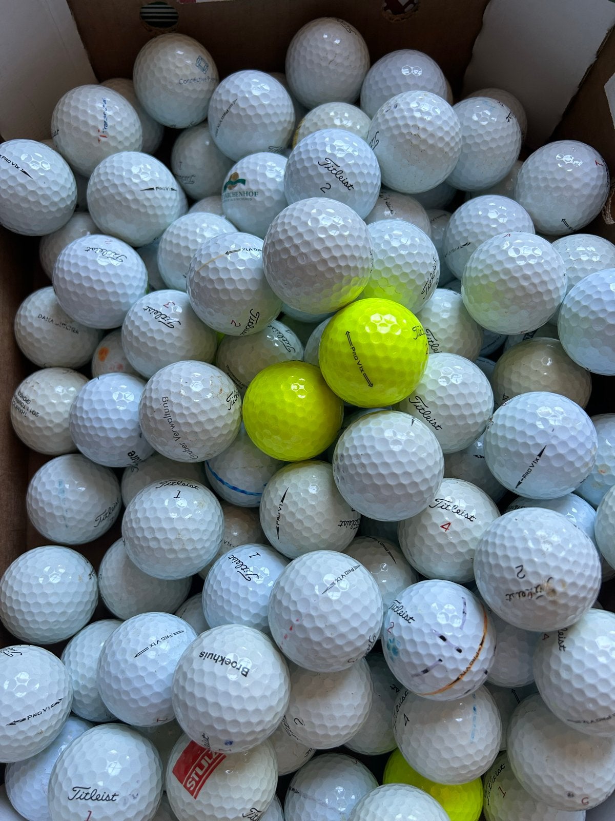 Verschillende type golfballen, Sport en Fitness, Golf, Gebruikt, Bal(len), Overige merken, Ophalen of Verzenden