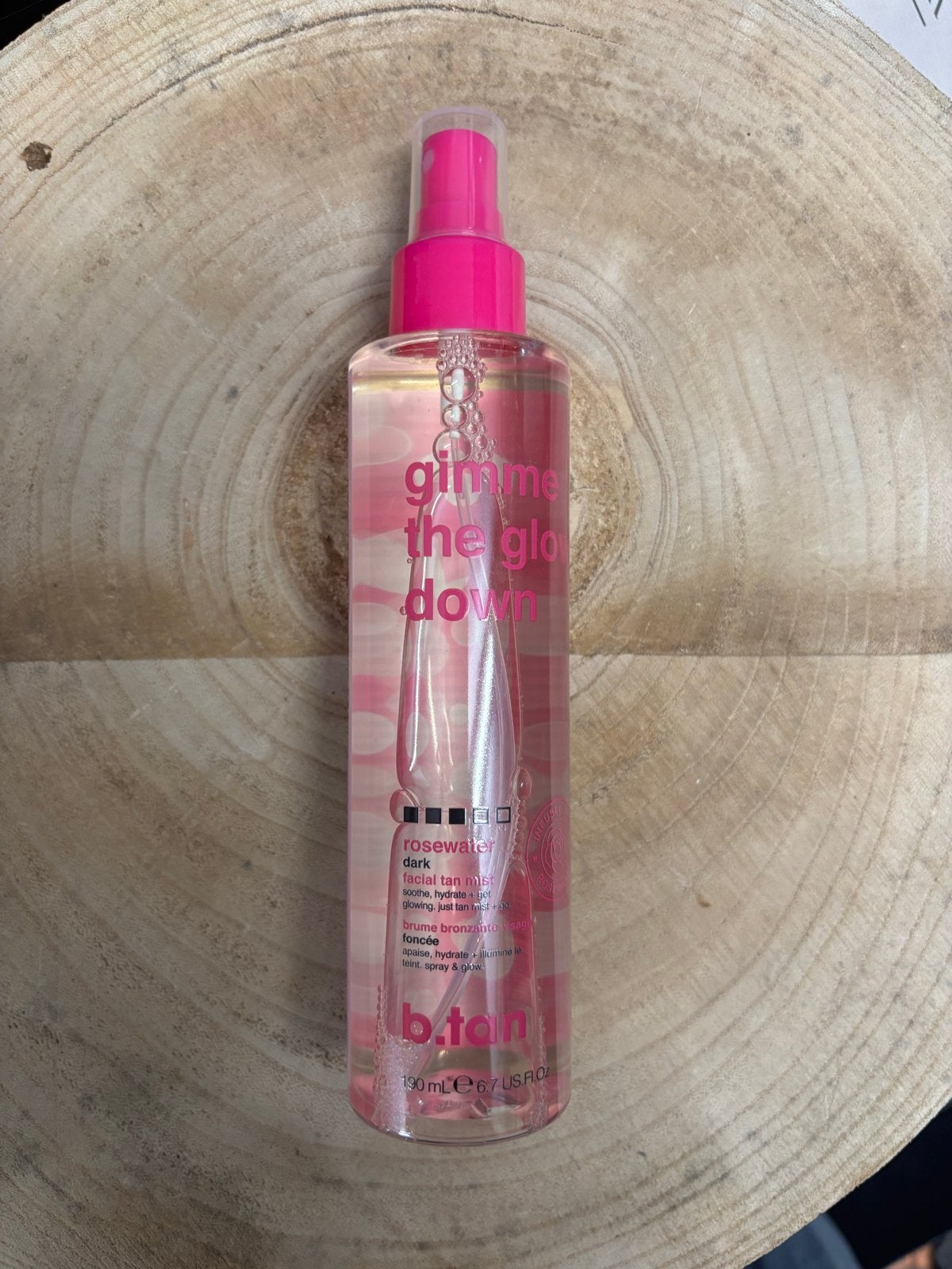 B.tan Rosewater Facial Tan Mist - Zelfbruiner, Overige kleuren, Gehele gezicht, Nieuw, Ophalen of Verzenden