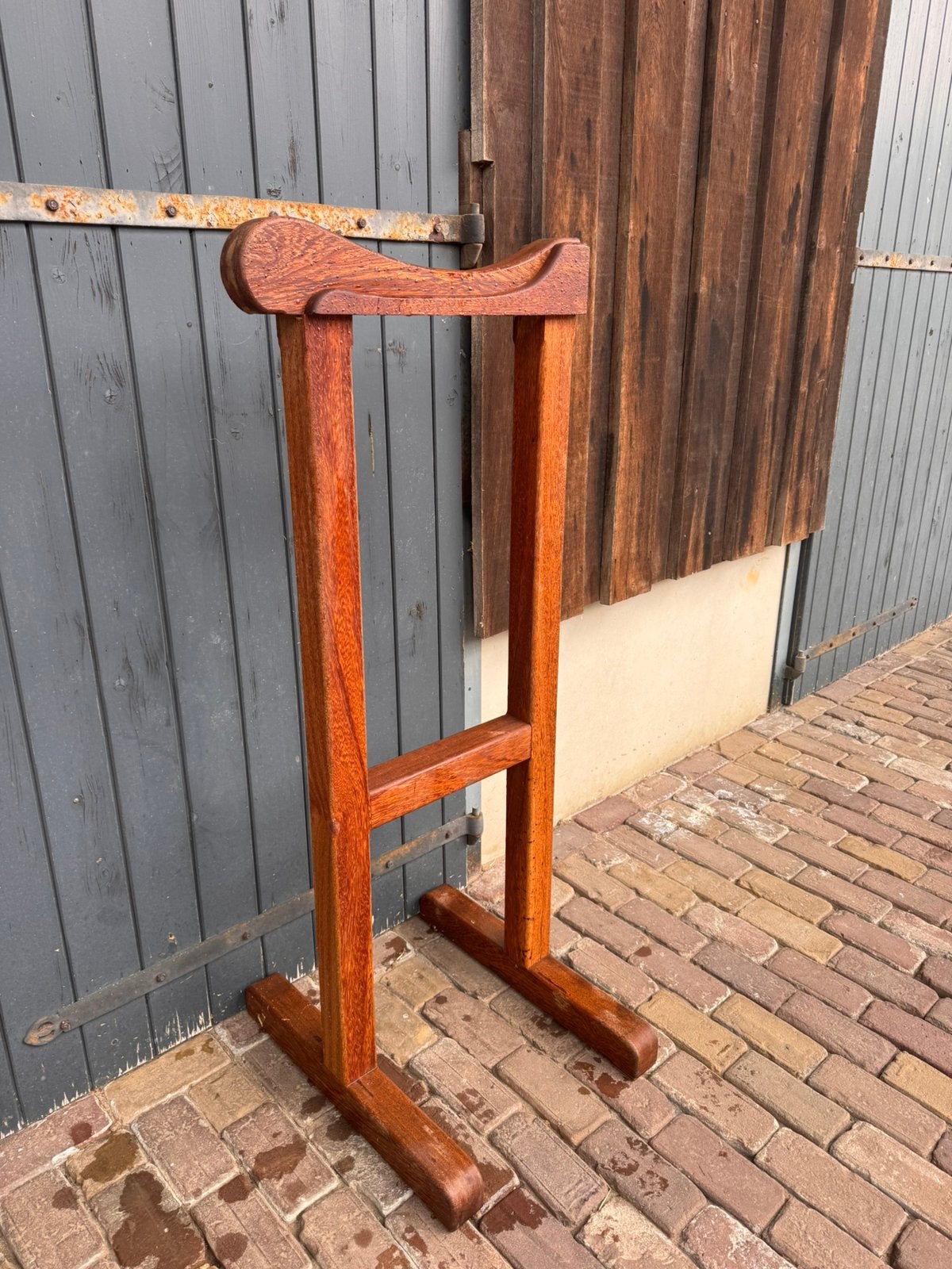 Hoge houten zadelbok, Dieren en Toebehoren, Ophalen of Verzenden, Zo goed als nieuw