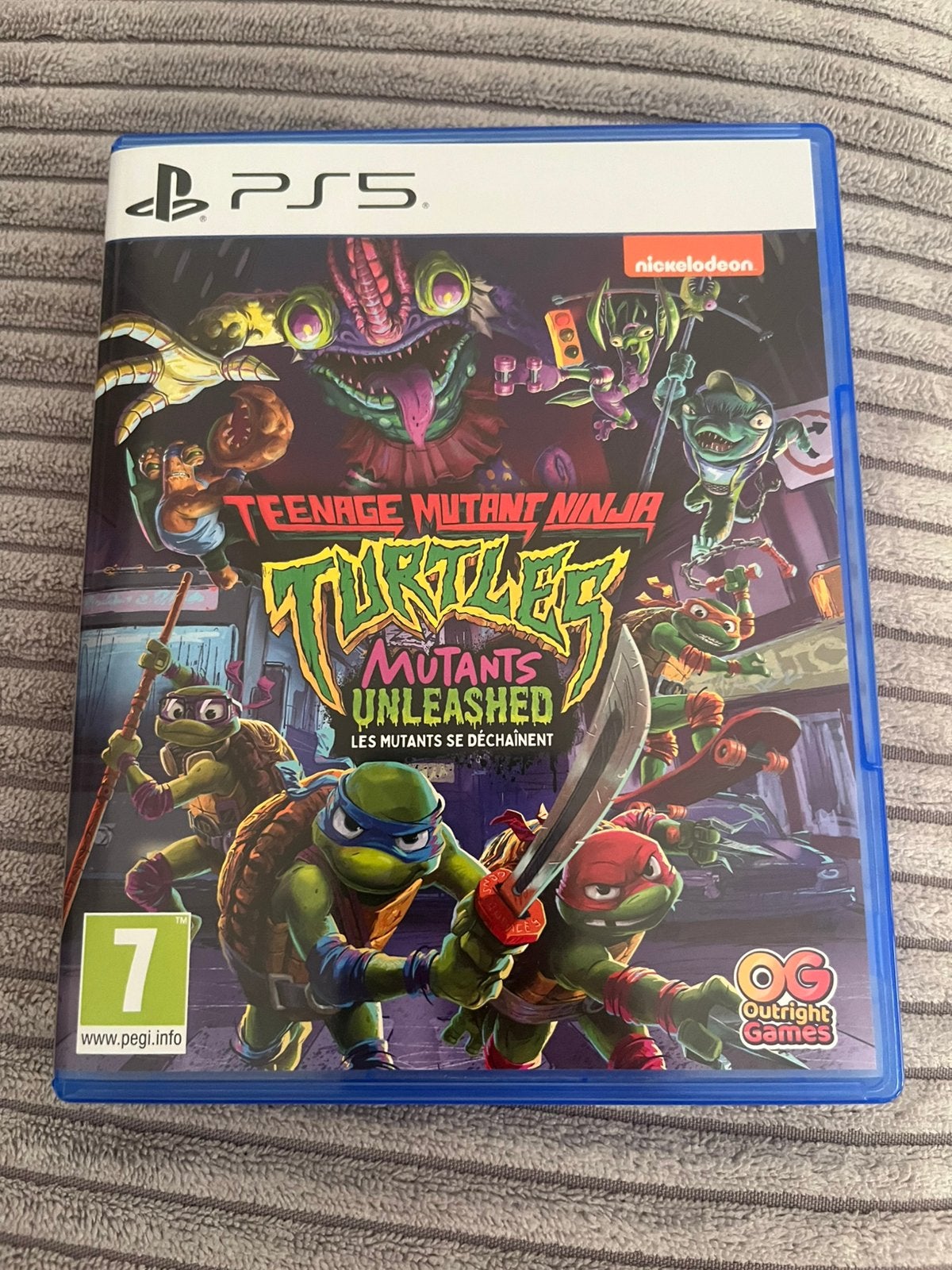 Ps5 game turtles mutant unleashed, Ophalen of Verzenden, Zo goed als nieuw