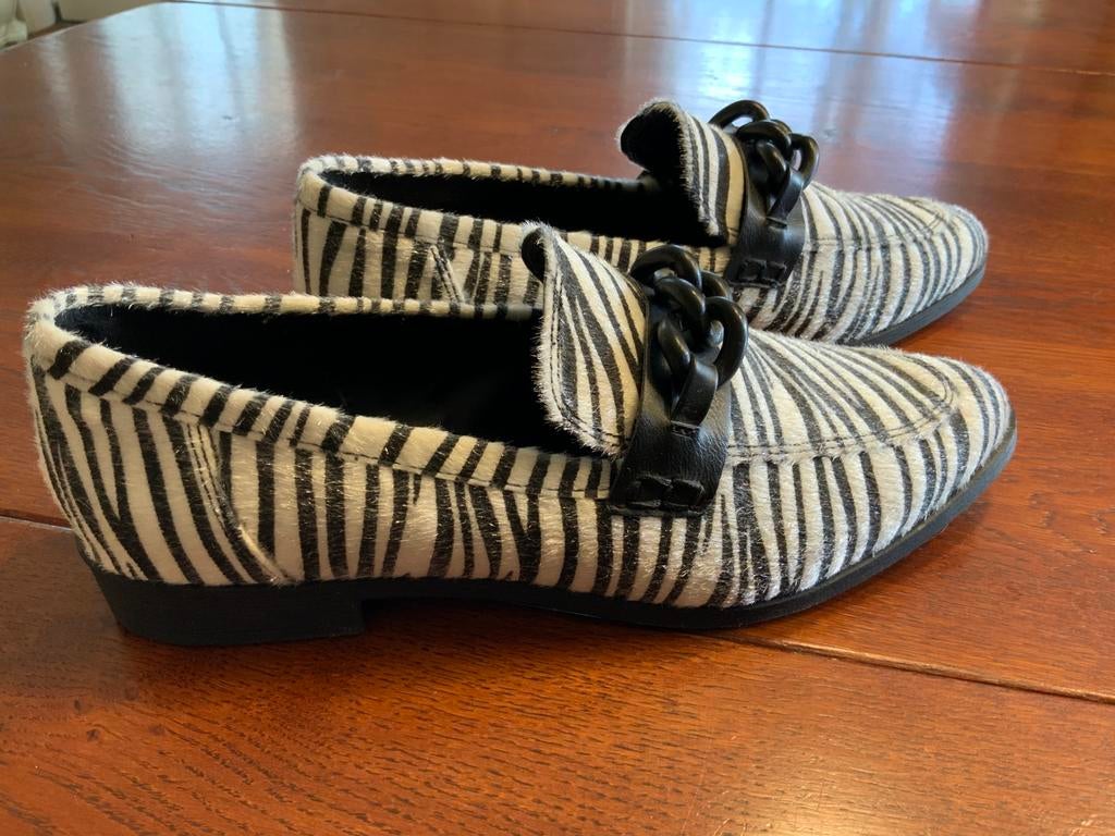 La Strada schoenen zebra haar vacht print maat 39 nieuw, Ophalen of Verzenden, Nieuw, Zwart, Sneakers of Gympen