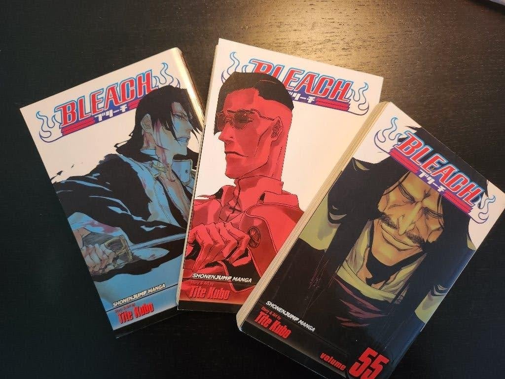 Bleach, Vol.55-57 | Paperback Manga | Tite Kubo | English, Boeken, Strips | Comics, Zo goed als nieuw, Japan (Manga), Meerdere comics