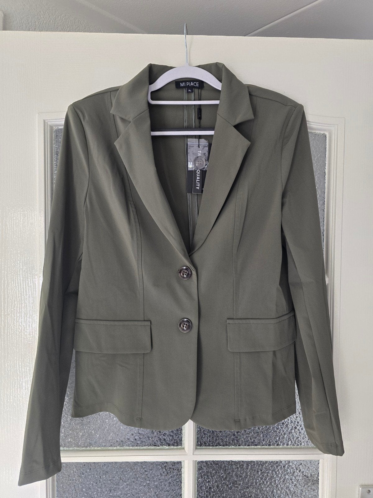 nieuw mi piace travel blazer deep depth xl, Kleding | Dames, Ophalen of Verzenden, Nieuw, Maat 46/48 (XL) of groter, Blauw