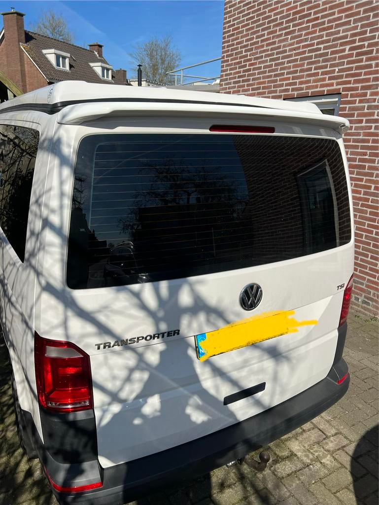 Spoiler voor VW Transporter T6 Lb9a - Wit, Ophalen, Achterklep, Volkswagen, Nieuw