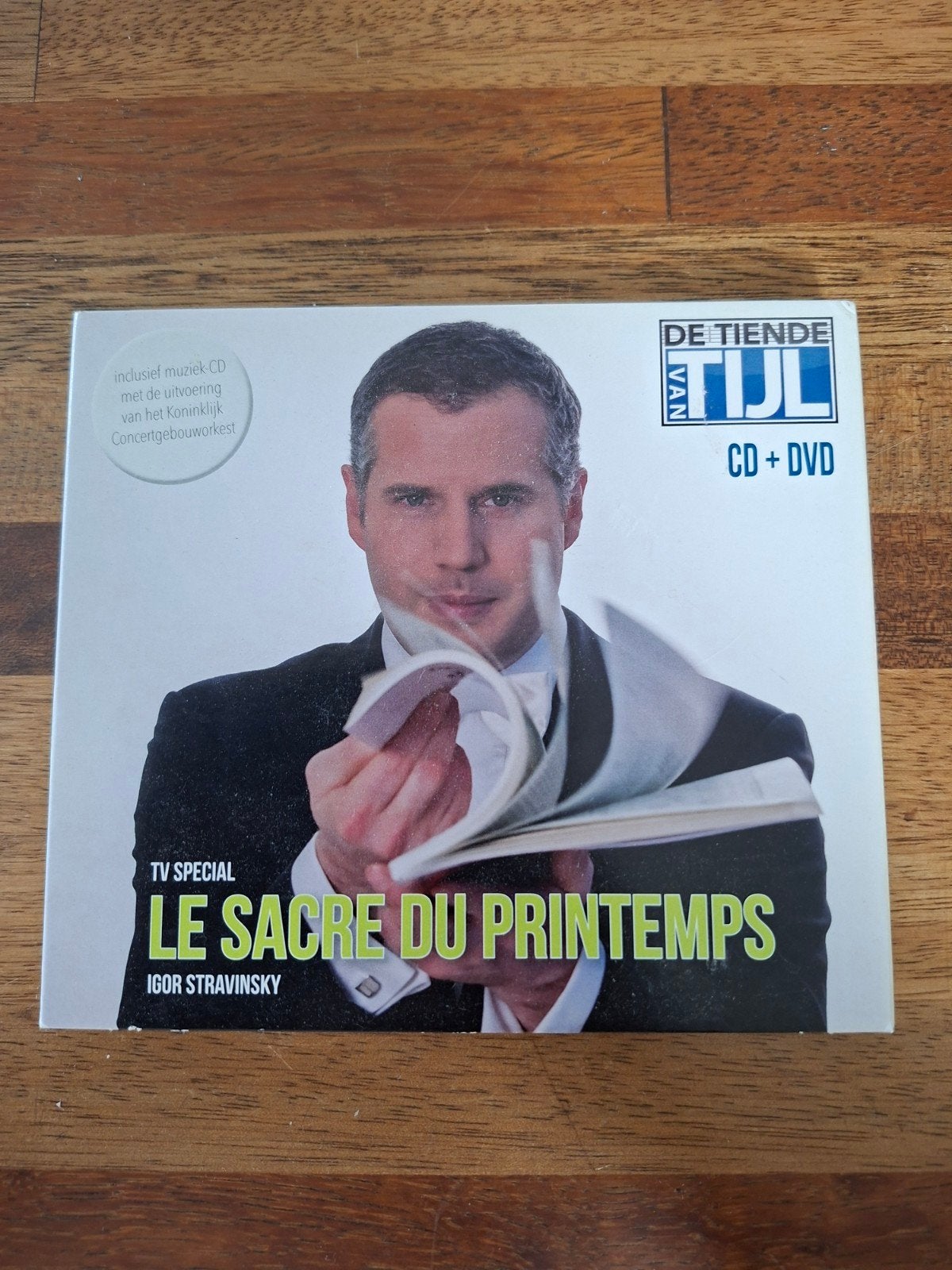 de 10e van tijl: le sacre du printemps (cd+dvd), Stravinsky, Verzenden, Modernisme tot heden, Zo goed als nieuw