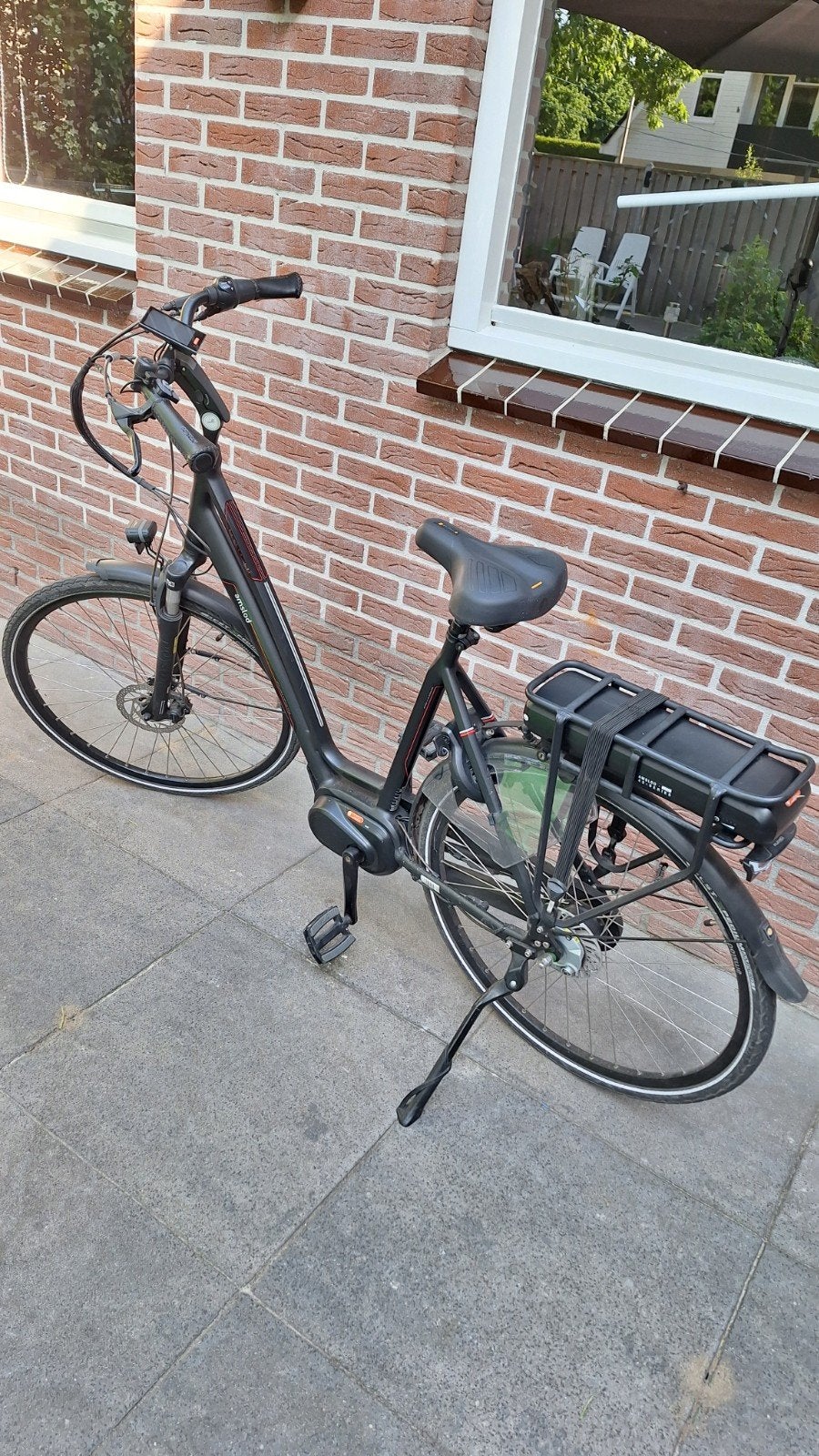 Tekoop e bike, Zo goed als nieuw, 50 km per accu of meer, 55 tot 59 cm, Ophalen