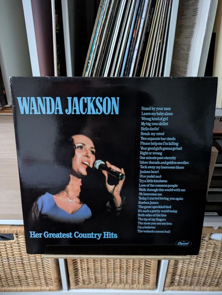 2 lp Wanda Jackson, Cd's en Dvd's, Ophalen of Verzenden, Zo goed als nieuw, 12 inch